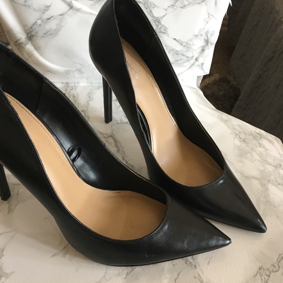 Express Black pointy heels - Picture 5 of 6
